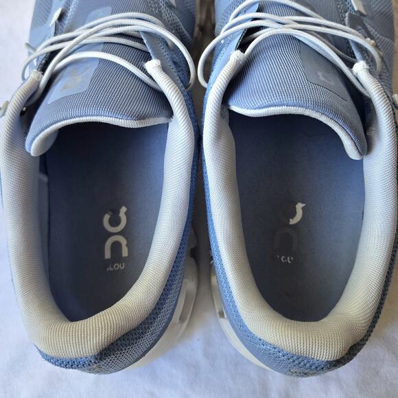 On Cloud 6 Women's Running Athletic Shoes Sneakers Chambray Blue/White Size 8 - Picture 7 of 8